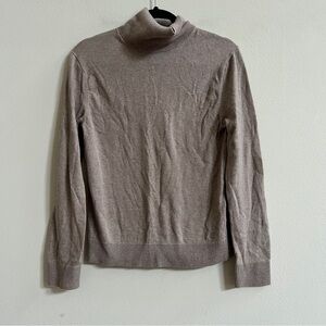 Abercrombie & Fitch Cotton Cashmere Soft A&F Turtleneck Sweater